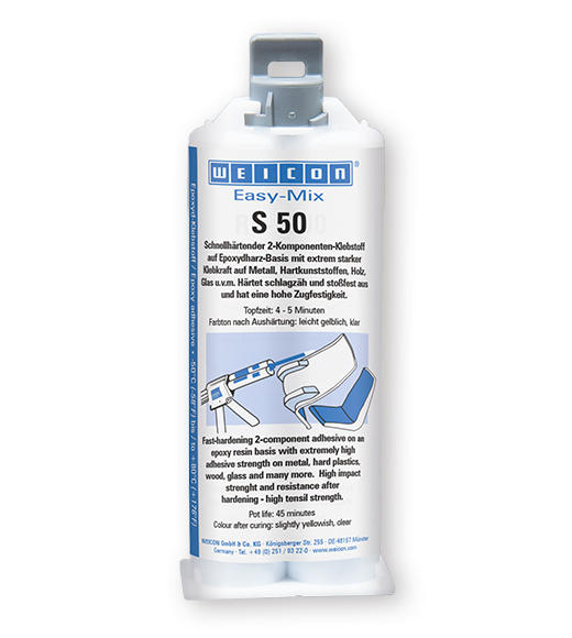 Easy-Mix S 50 Epoxy Adhesive - High Strength, Fast Curing